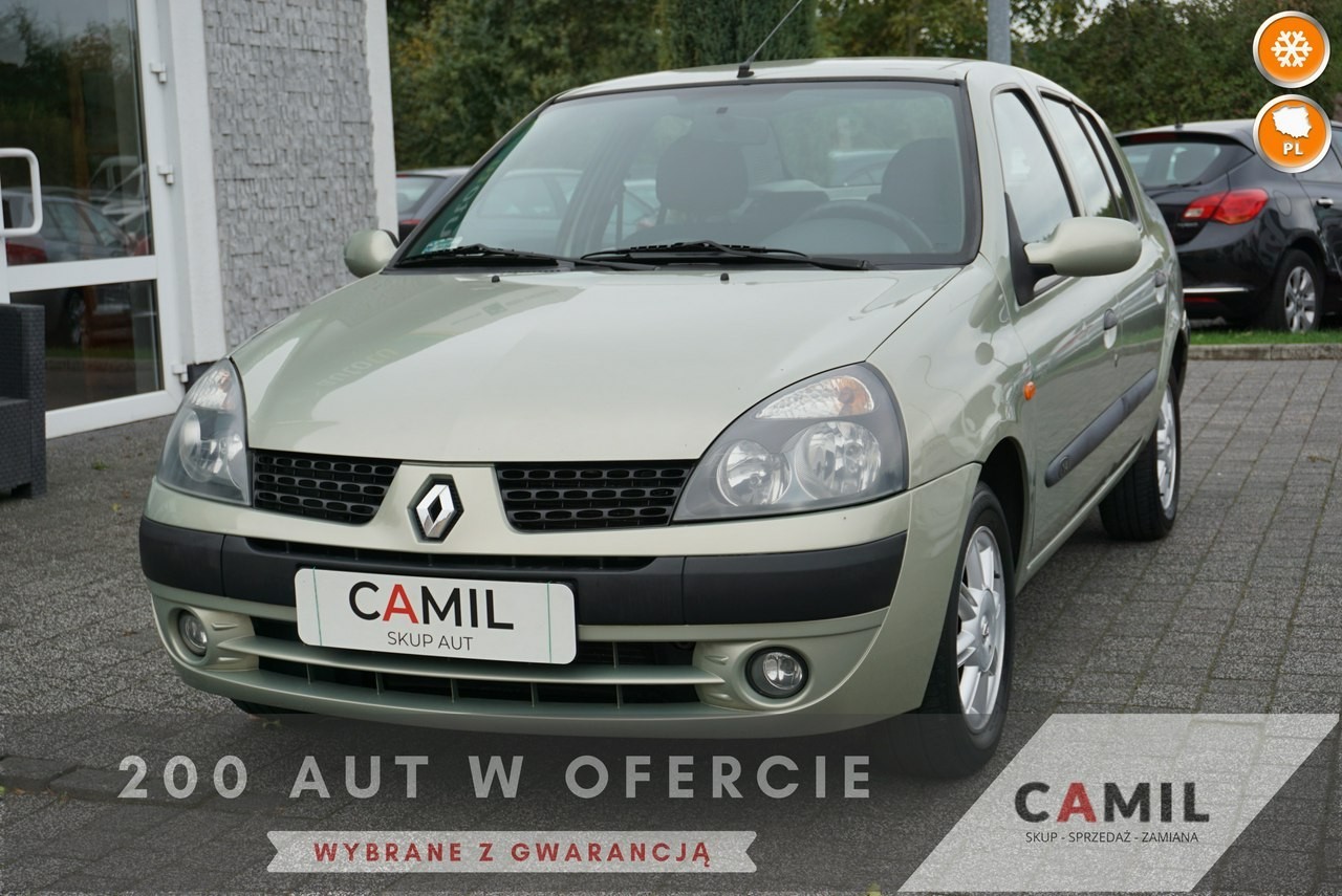 Renault Thalia I 1.4 Benzyna 75KM, polski salon, ważne opłaty, sprawna, zadbana