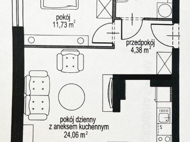 2 pokoje w nowym mieszkaniu z garażem od 1.09-1