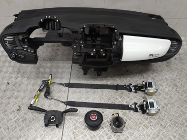 FIAT 500X DESKA ROZDZIELCZA KONSOLA PODUSZKA POWIETRZNA AIR BAG LIFTING 2018R-1