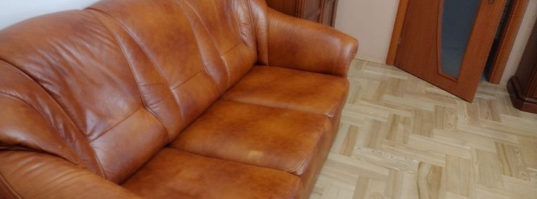 Sofa skórzana rozkładana -1