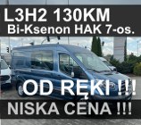 Ford Transit L3H2 130KM Hak Brygadowy 7-os. Kamera Bi-ksenony 1770 zł