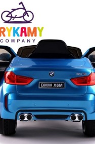 Auto na akumulator Lean Cars BMW X6 Niebieskie Lakierowane-2