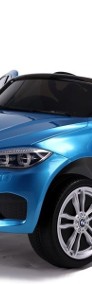 Auto na akumulator Lean Cars BMW X6 Niebieskie Lakierowane-4
