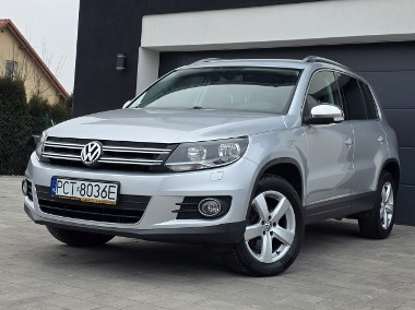 Volkswagen Tiguan I LIFT *ZAREJESTROWANY *świeży rozrząd* bardzo zadbany* BOGATA WERSJA-1