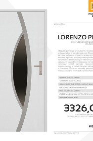 Drzwi zewnętrzne stalowe SETTO model LORENZO 92-2