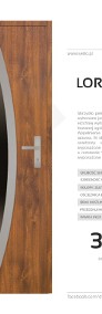 Drzwi zewnętrzne stalowe SETTO model LORENZO 92-4