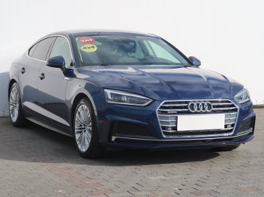 Audi A5 III , Salon Polska, Serwis ASO, Automat, VAT 23%, Skóra, Navi,-1