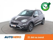 Fiat 500X I 1.4 Turbo Cross Automat Klimatronik Tempomat Navi Asystenci PDC LED