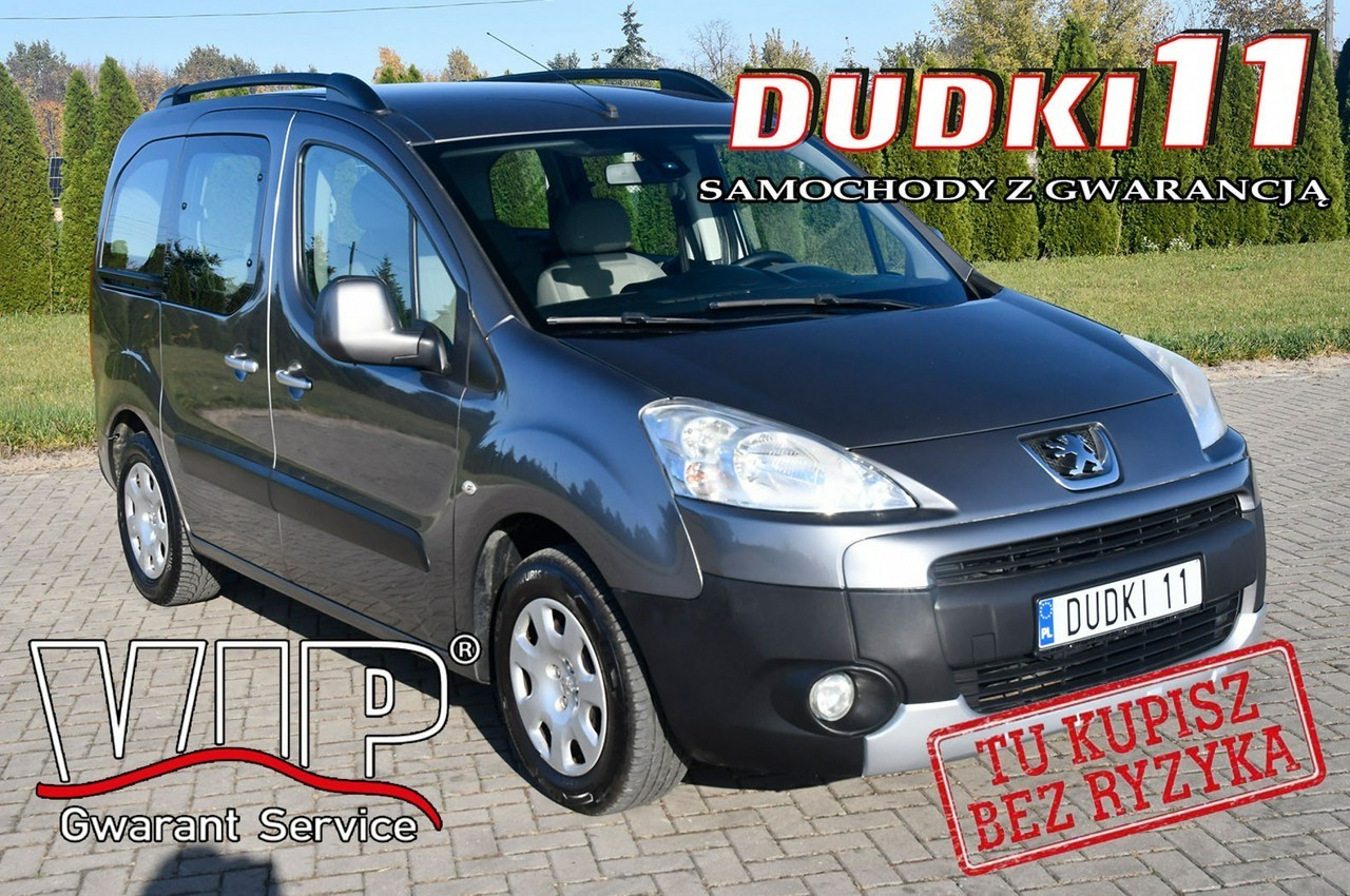 Peugeot Partner II 1,6e-hdi DUDKI11 5 Osób,Klimatyzacja,Hak,Parktronic,kredyt,OKAZJA