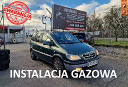 Opel Zafira A 1.8 Benzyna + LPG 125 KM, Klima, Webasto, Szyberdach, LPG na 10 LAT