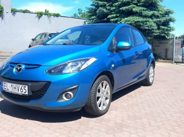 Mazda 2 II Mazda 2 1.4 75 kM, bogata wersja, pełen serwis-1