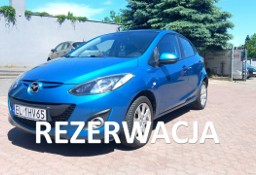 Mazda 2 II Mazda 2 1.4 75 kM, bogata wersja, pełen serwis