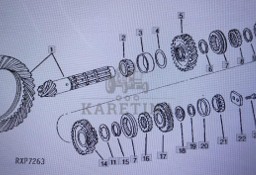 John Deere R63931/tryb/John Deere 4555/4755/49555 Nr części R63931