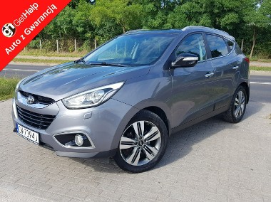 Hyundai ix35 2,0 CRDi 4x4 Nawigacja Skóry Panorama Zarejestrowany Gwarancja-1