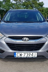Hyundai ix35 2,0 CRDi 4x4 Nawigacja Skóry Panorama Zarejestrowany Gwarancja-2