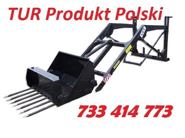 TUR Ładowacz do ciagnika T-25 Ursus C330 C360 ZETOR MF Euro-Ramka-1