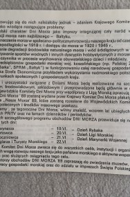 PRL program Dni Morza Kołobrzeg 89-2