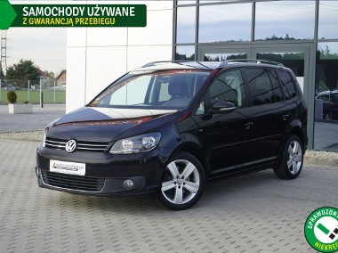 Volkswagen Touran II 8xAlu! Grzane fotele, Panorama, Czujniki+Asystent, GWARANCJA, Serwis-1