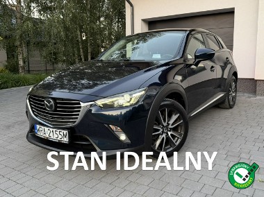 Mazda CX-3 BI-XENON*Nawigacja*HUD*Grzane*Fotele*Kamera*Cofania*Czujniki*Park*AS-1