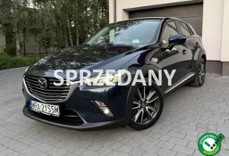 Mazda CX-3 BI-XENON*Nawigacja*HUD*Grzane*Fotele*Kamera*Cofania*Czujniki*Park*AS