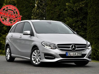 Mercedes-Benz Klasa B W246 1.5CDI(109KM)*Led*Duża Navi*Welur*Chrom*I Wł*2xParkt*Alu16"ASO-1