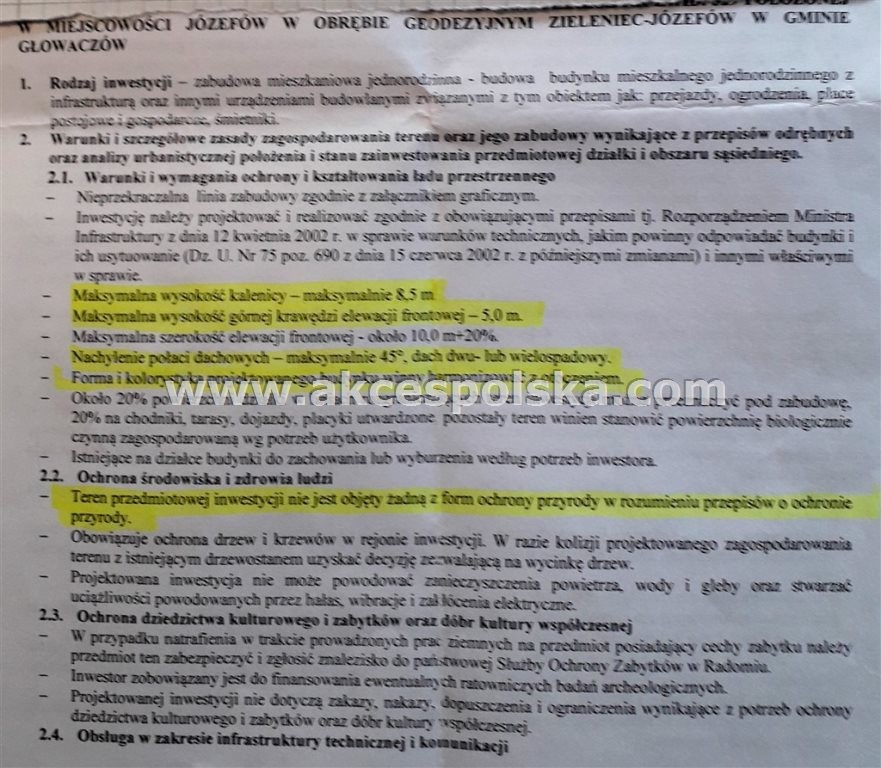 Kozienice - Głowaczów - Zieleniec - Józefów. - Widok 4