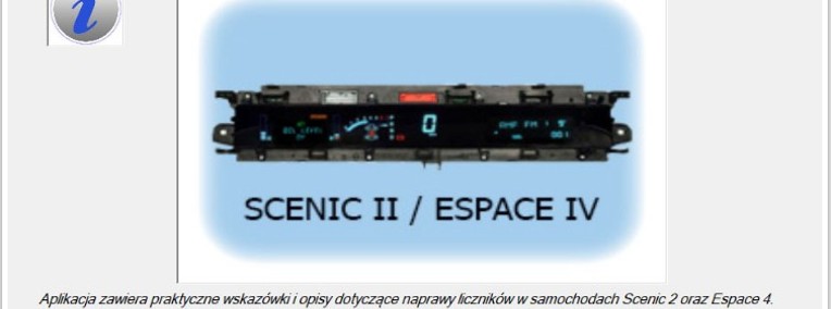 Naprawa Licznika Renault Scenic, Espace-1