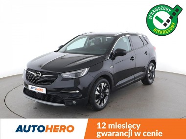 Opel Grandland X 1.2 Turbo Elite Klimatronik Tempomat Navi Grzane Fotele Kamera Bi-LE-1