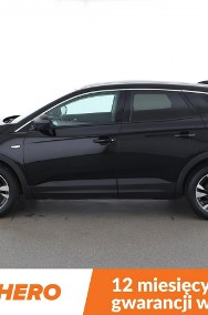 Opel Grandland X 1.2 Turbo Elite Klimatronik Tempomat Navi Grzane Fotele Kamera Bi-LE-2