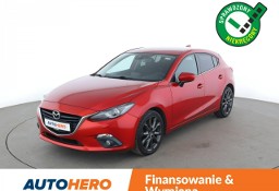 Mazda 3 III bi-xenon skóra/alcantara navi grzane fotele