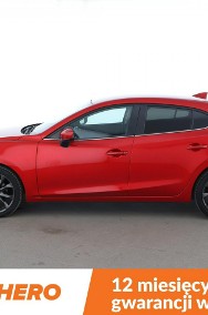 Mazda 3 III bi-xenon skóra/alcantara navi grzane fotele-2