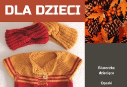 Zestaw Bluza i Opaski | Czerwono-żółty | HANDMADE