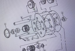 John Deere RE17691/wspornik planetarny/John Deere 4555/4755/4955