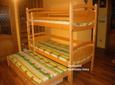 Nowe 3 osobowe łóżka łóżko piętrowe od producenta.Wysyłka cały kraj.PRODUCENT-1