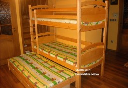 Nowe 3 osobowe łóżka łóżko piętrowe od producenta.Wysyłka cały kraj.PRODUCENT