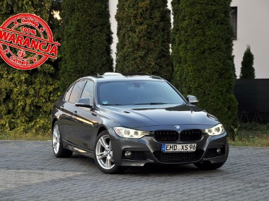 BMW SERIA 3 2.0d(143KM)*M-Pakiet*Xenon*Led*Duża Navi*Skóry*El.Szyberdach*Alu18"A-1