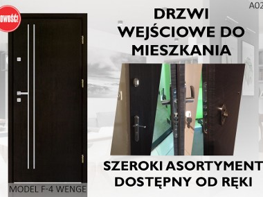 DRZWI WEJŚCIOWE do mieszkania, zewnętrzne, wewnątrzklatkowe z montażem-1