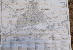 Plan miasta  Bytom 1941