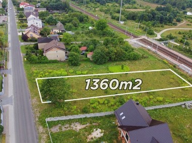 Działka budowlana 1360m2 okolice Olsztyna-1