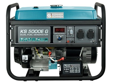 Generator / Agregat benzynowo-gazowy KS 5000E G-1