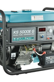 Generator / Agregat benzynowo-gazowy KS 5000E G-2