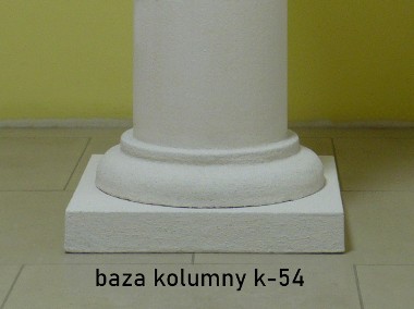 baza kolumny z podstawą k-54, styropianowa, średnica 26,31,36,41cm -1