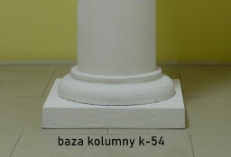 baza kolumny z podstawą k-54, styropianowa, średnica 26,31,36,41cm 
