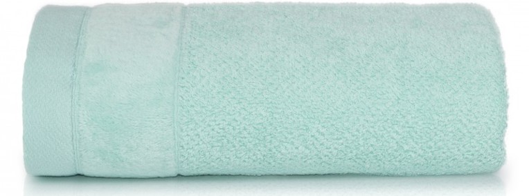 Miękki gruby ręcznik Viyo 70x140 chłonny jasny zielony light aqua gramatura 550g-1
