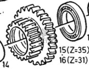 Deutz Fahr Agrostar 6.11 6.21 6.31 6.71 Koło Zębate Skrzyni Biegów CZĘŚCI 04330912