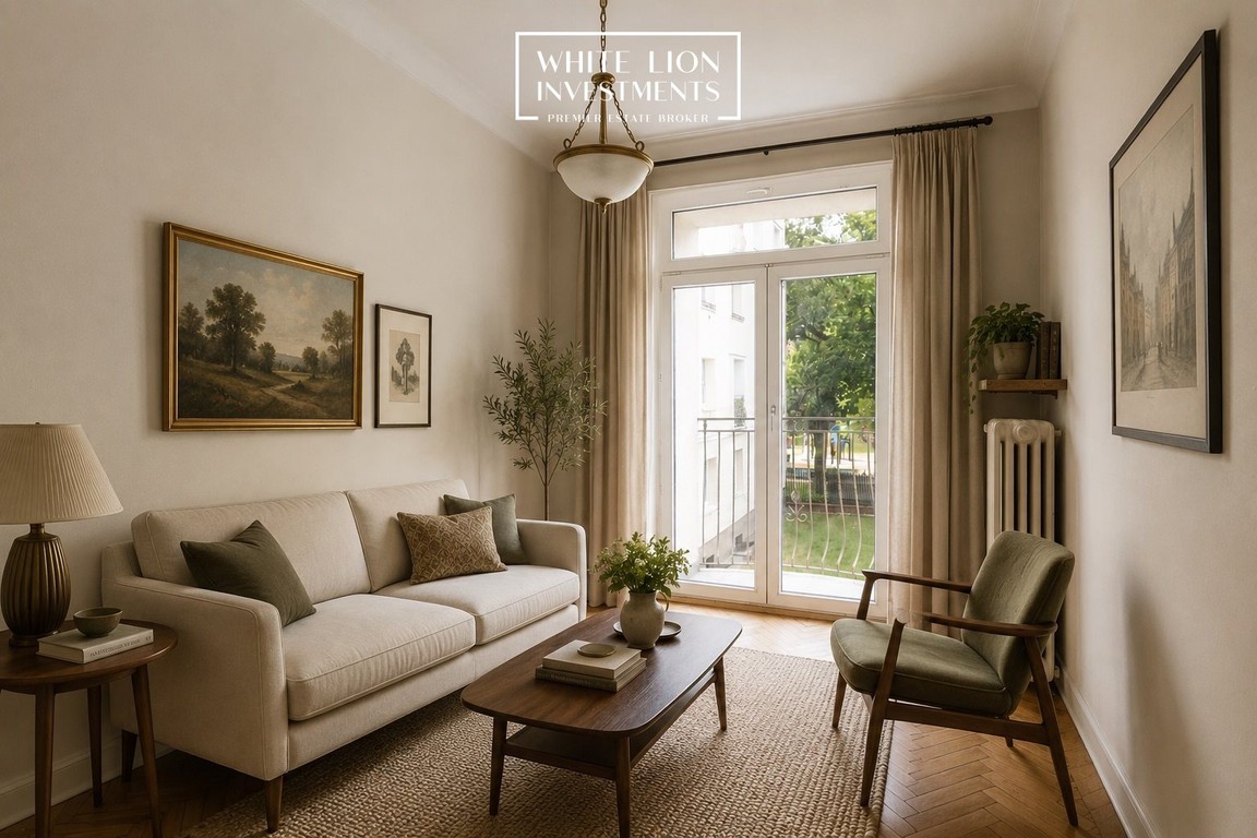 2 pokoje| 46,7 m²| 2 balkony| Kamienica| Mokotów - Widok 6