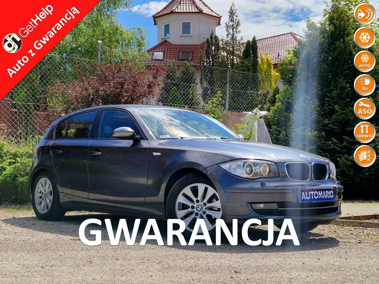 BMW SERIA 1 I (E81/E82/E87/E88) BMW SERIA 1 *5drzwi*StanBardzo.Dobry*Gwarancja*PełnySerwis