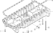 CLAAS Arion 610 660 Miska Olejowa Silnika CZĘŚCI 0011700380 00 1170 038 0