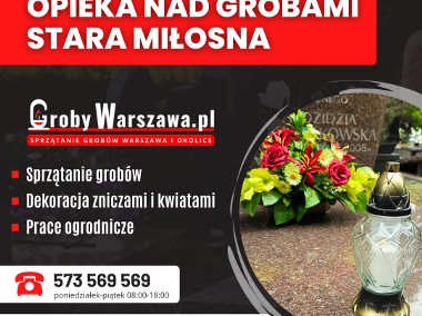 Sprzątanie grobów Stara Miłosna, opieka nad grobami Wesoła-1