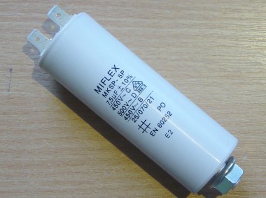 Kondensator rozruchowy 7,5µF MKSP-5P-1